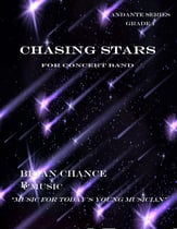 Chasing Stars Concert Band sheet music cover